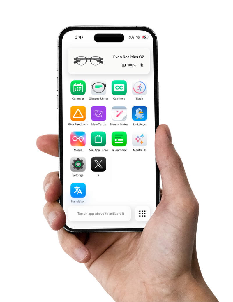 Mentra Roadmap Update: Moving to Miniapps on the Phone