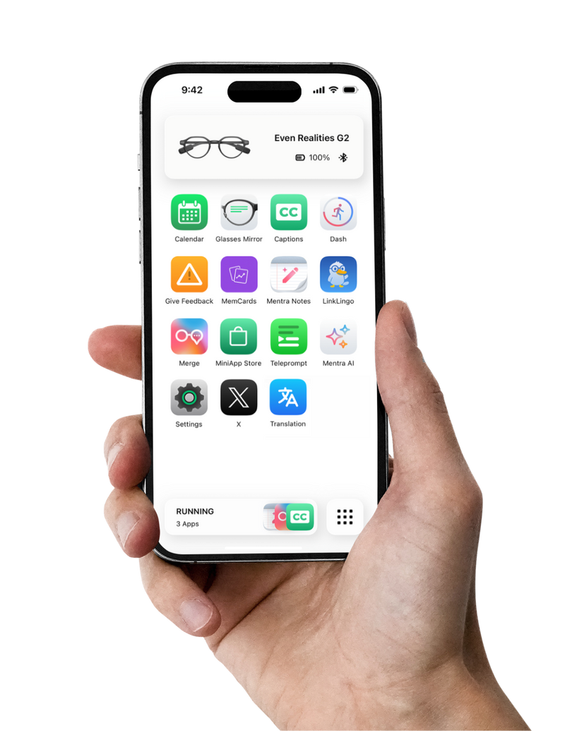 Mentra Roadmap Update: Moving to Miniapps on the Phone